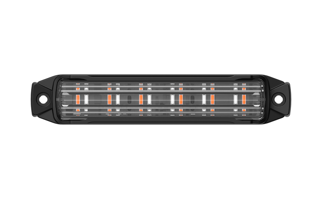 Builtbright BB6010D Clear-Lens 4-Inch Strobe Mini-Bar
