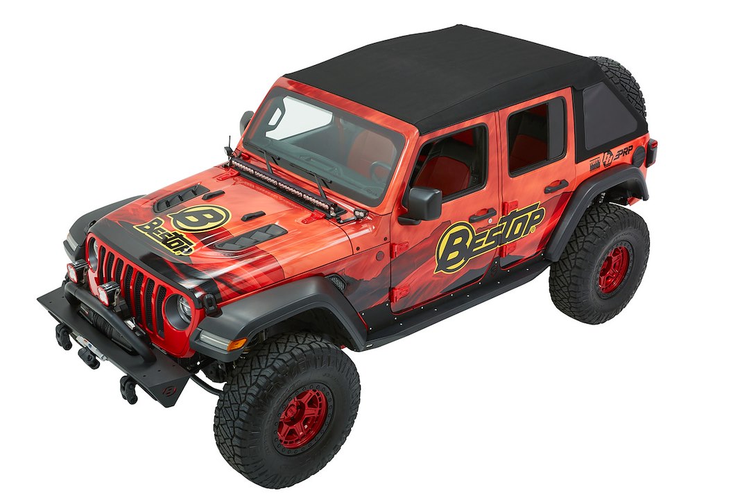 Bestop 50927-17 JL Trektop Ultra Fabric Component - image 5