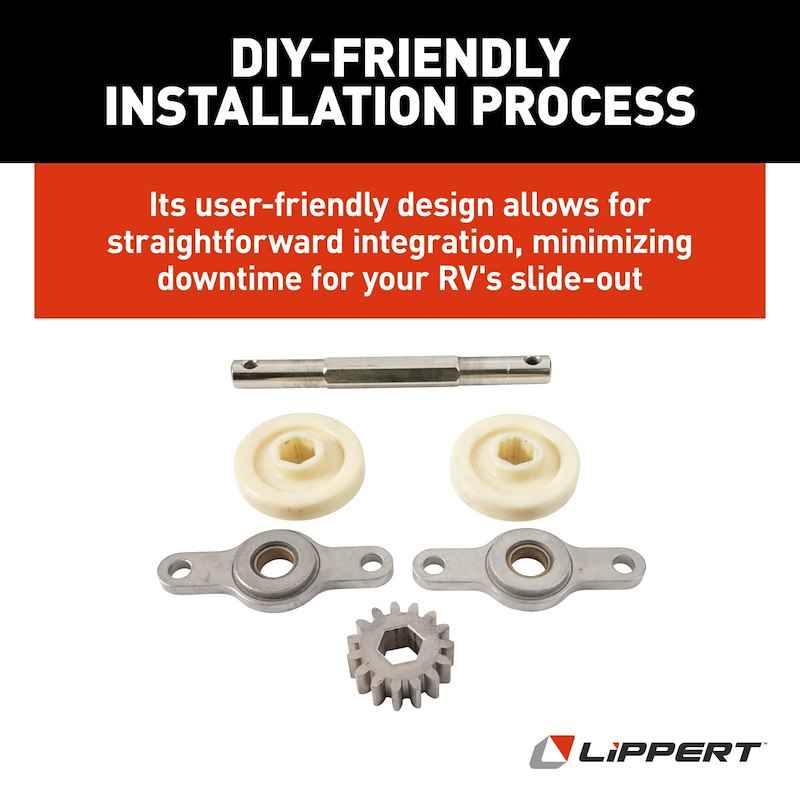 Lippert Components 324869 Slide Out Gear, 15 Tooth Spur Gear Pack for 2-1/2 Inch Systems – image 6