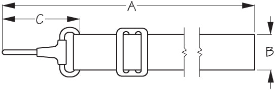 Sea Dog 298172-1 Strap for Bimini-Top Mounting