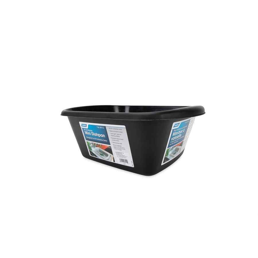 Camco 43515 Black 9-Quart Polypropylene Dish Pan