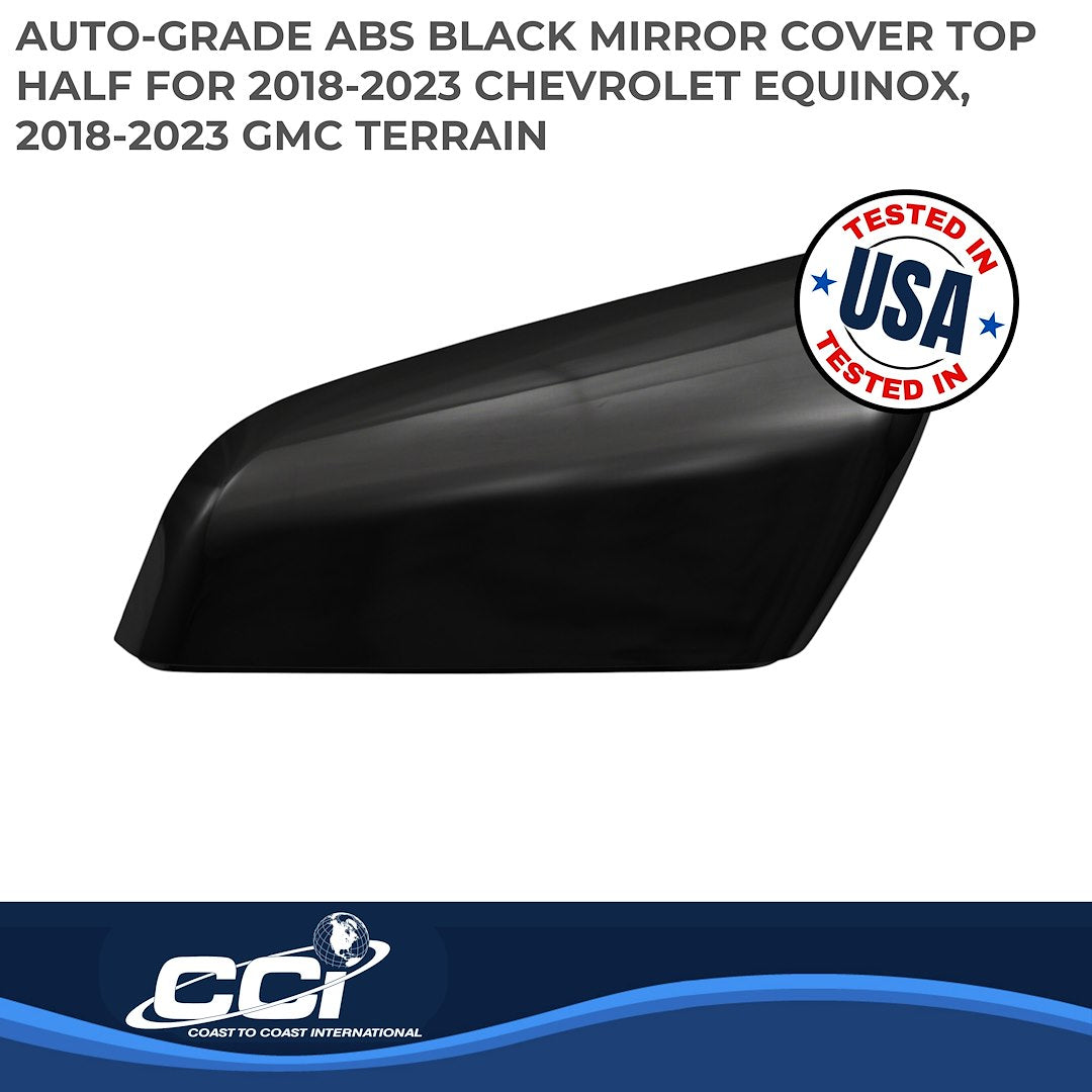 Coast To Coast MC67527RBK Equinox Gloss-Black Upper Mirror Trim Set - image 2