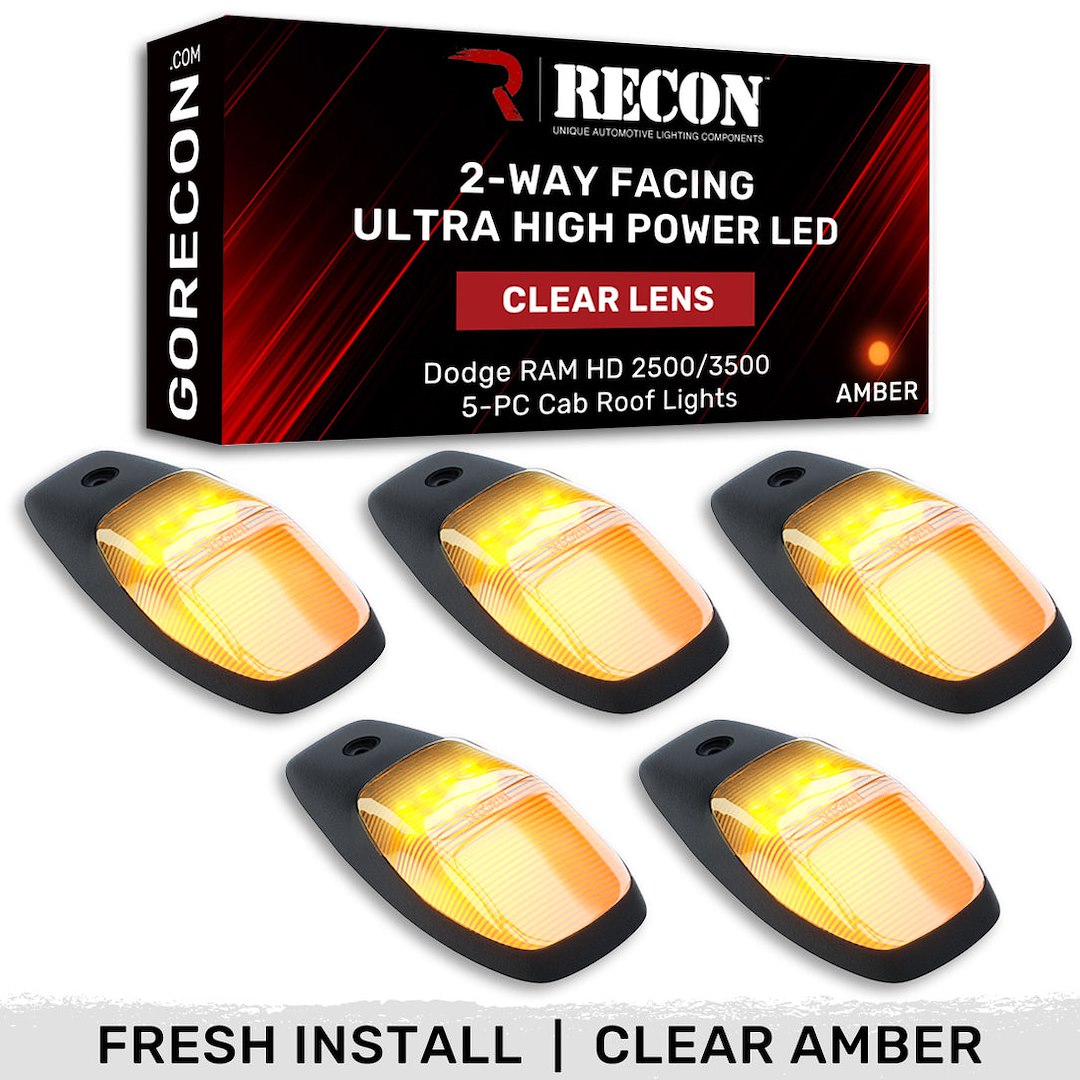 Recon 264345CLHPAM OLED Roof-Marker Lighting