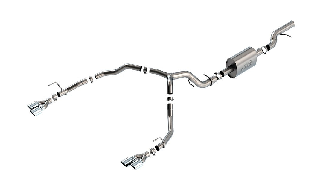 Borla 140859 Tahoe 6.2L S-Type Dual-Rear Cat-Back - image 1