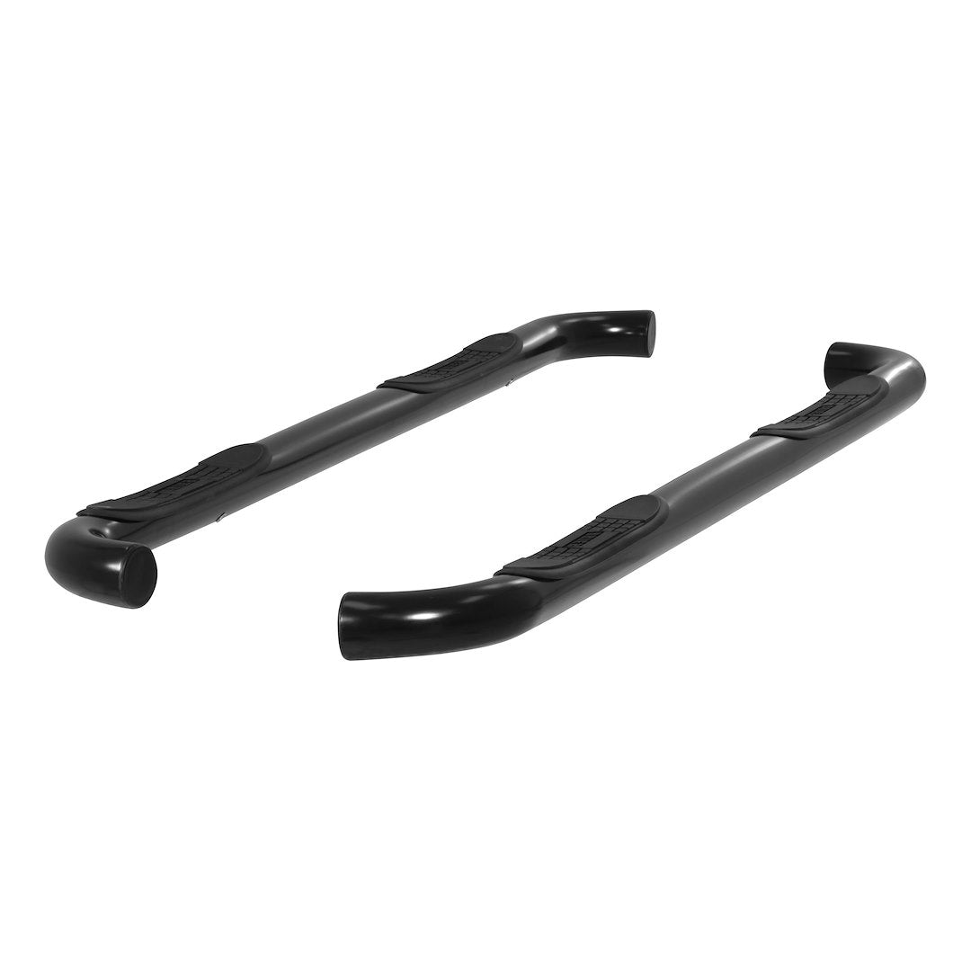 Aries 203044 Semi-Gloss Black 3-Inch Steel Side Steps - image 2