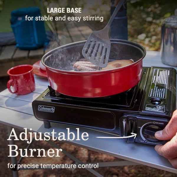 Coleman 2157595 Single-Burner Propane Camp Stove - 7650 BTU