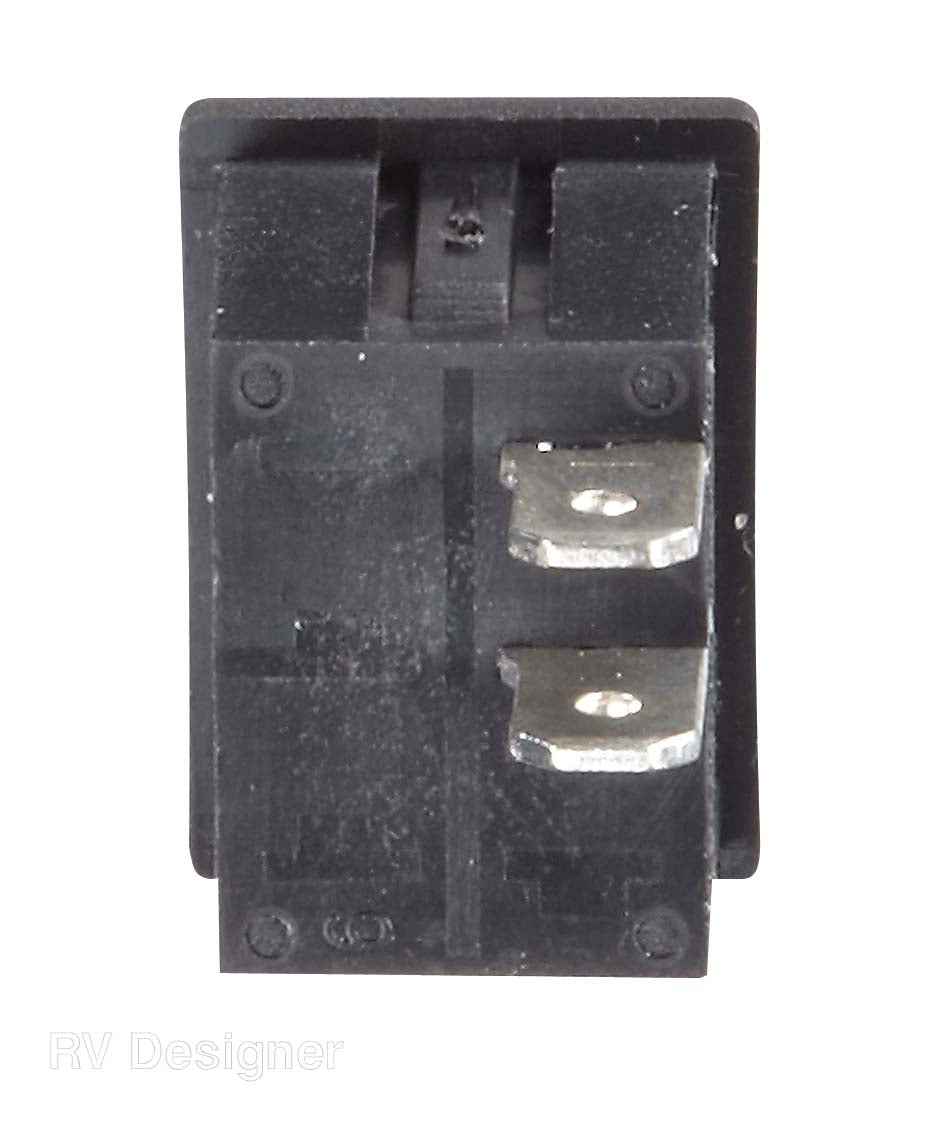 RV Designer S431 Black SPST On/Off Control Switch