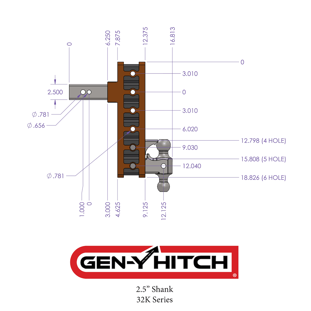 Gen-Y Hitch Gh-1723 Trailer Hitch Ball Mount - image 8