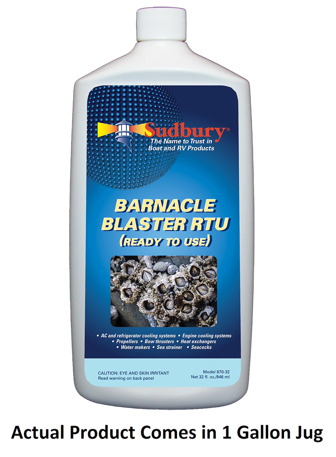 Sudbury 870-128 Barnacle Blaster Removal Treatment