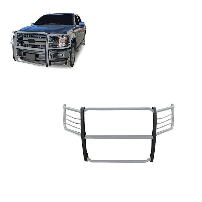 Black Horse Offroad 17FP32MSS F-150 Polished Three-Piece Grille Guard - image 2