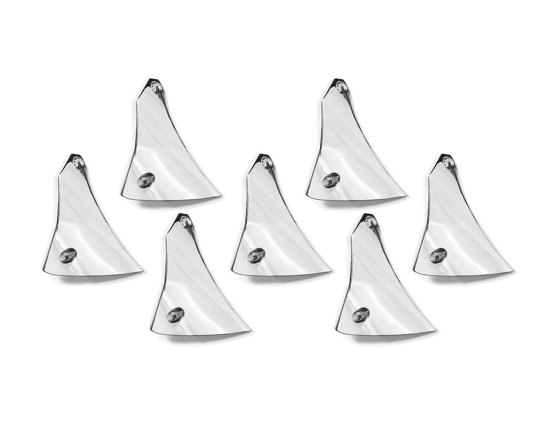 Grid Wheels 1189CHINR Chrome Wheel Spoke Insert