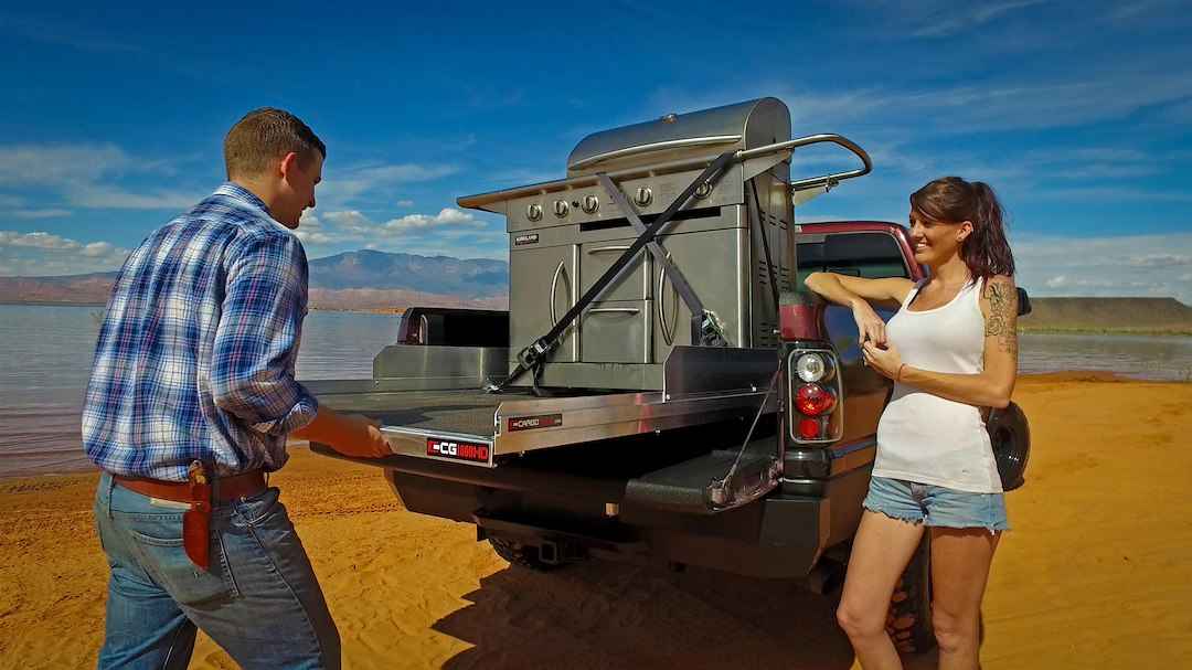 Cargo Glide CGHS-48-A Bed-Slide High-Side Extensions