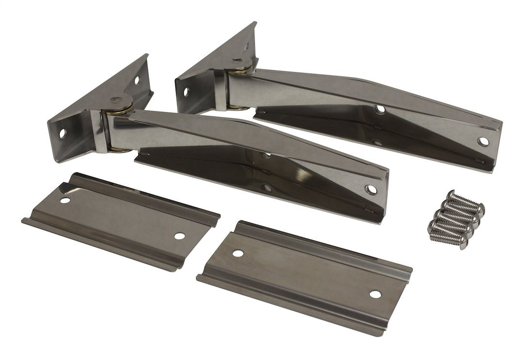 Crown Automotive RT34065 Polished Tailgate Hinge Package - image 1