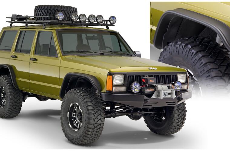 Bushwacker 10922-07 XJ Flat Style Flare