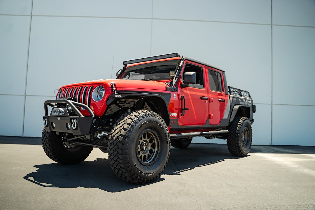 DV8 Offroad STJL-04 Hinge-Mounted Jeep Step
