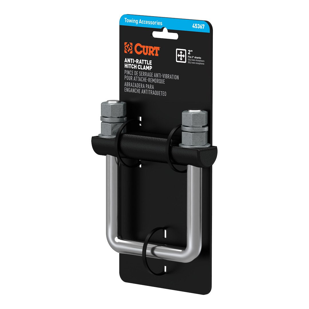 CURT 45367 Adjustable Anti-Rattle Receiver Clamp - image 8