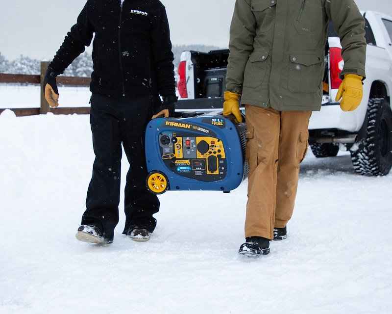 Firman WH03041 Hybrid Whisper Dual-Fuel Inverter Generator - 3300W, Gasoline/Propane – image 5