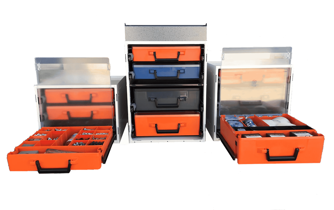 Rolacase Rc003/Qk Parts-Organization Carry Case