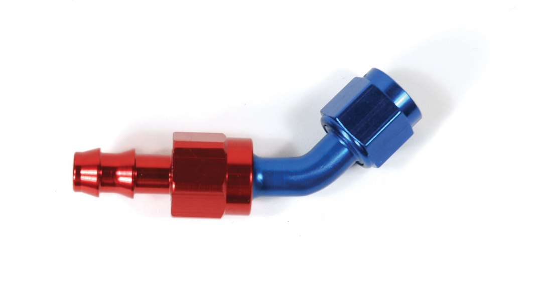 SpeedFX 520845 Angled -8 AN Push-On Connector