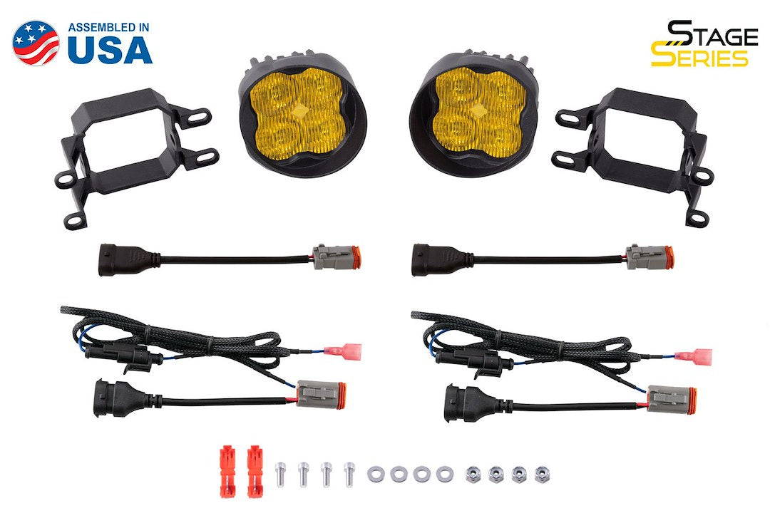Diode Dynamics DD6997 SS3 Sport Yellow Fog Pod Kit