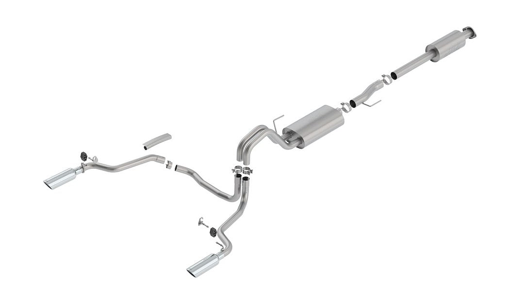 Borla 140615 F-150 S-Type Dual-Rear Cat-Back - image 1