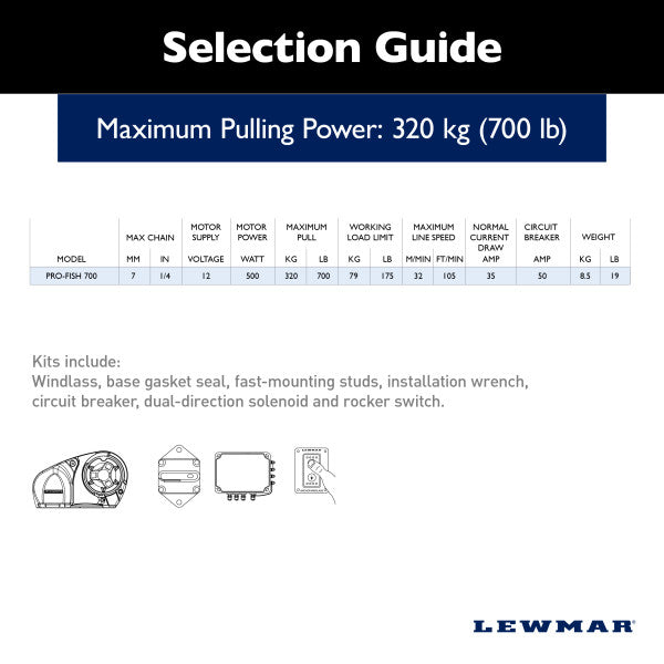 Lewmar 6656011967-310 Windlass - image 3