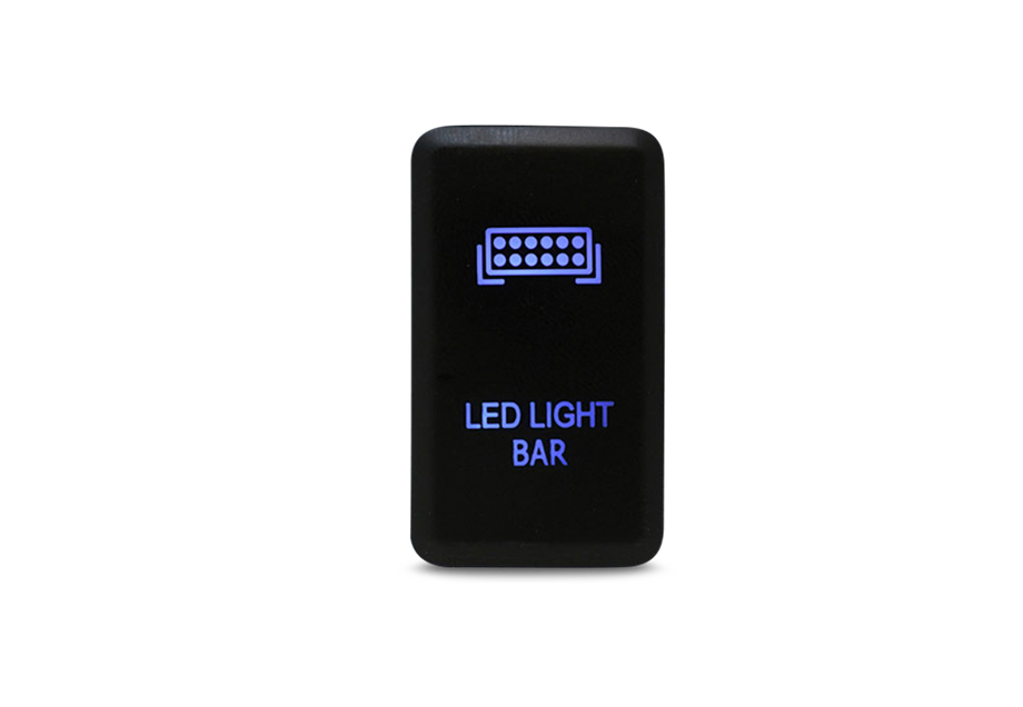 Cali Raised LED CR2464 Tacoma Roof Combo Kit, Blue Backlight - image 10