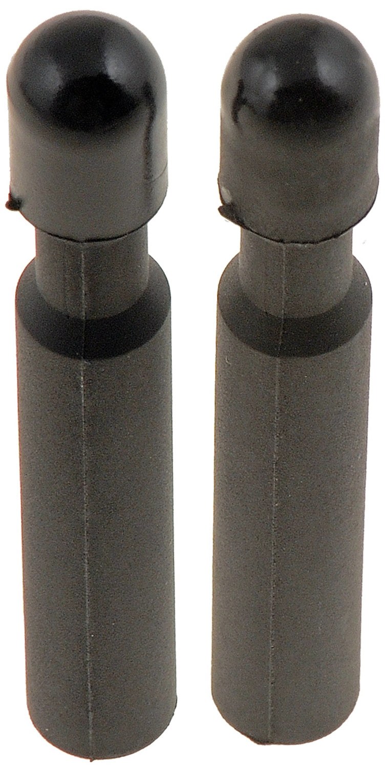Help! By Dorman 75409 Two-Piece Black Door-Lock Knob Set - image 2
