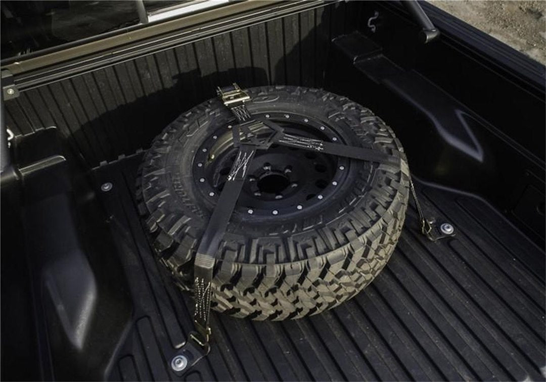 N-Fab BM1TSBK Spare Tire Bed Carrier