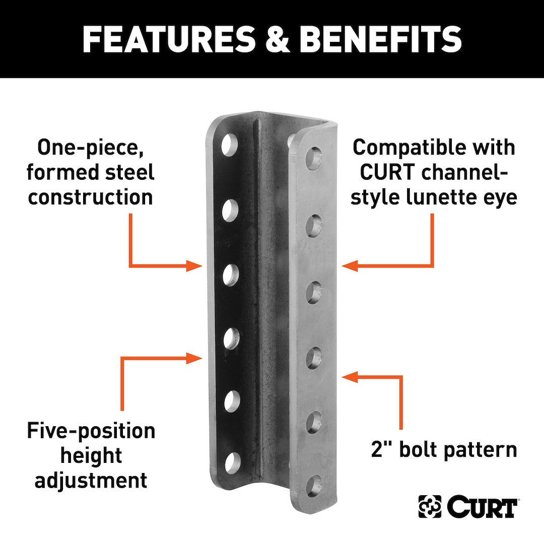 Curt 48650 Lunette Channel - image 2