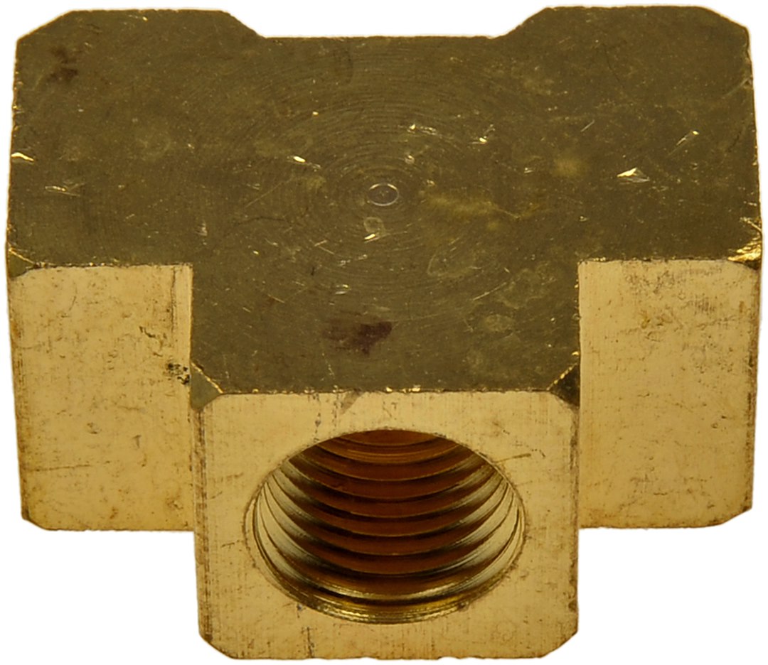 Dorman (OE Solutions) 788-027 Brass Female Tee with 90-Degree Angle - image 2