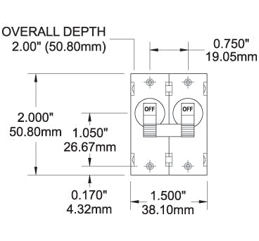 Blue Sea 7242-Bss Circuit Breaker - image 2