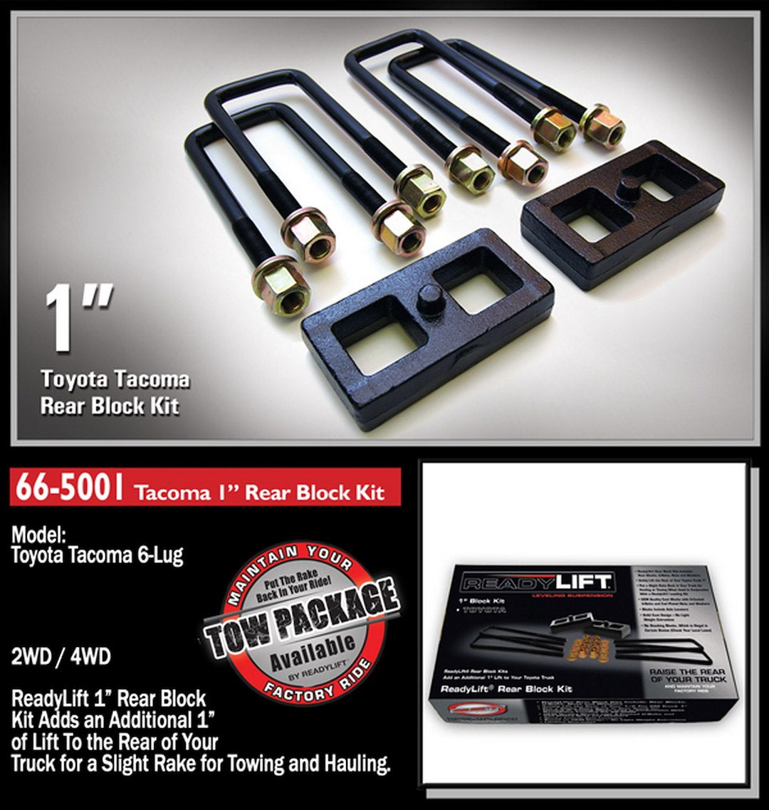 ReadyLift 66-5001 Tundra/Tacoma Leaf-Spring Block Set