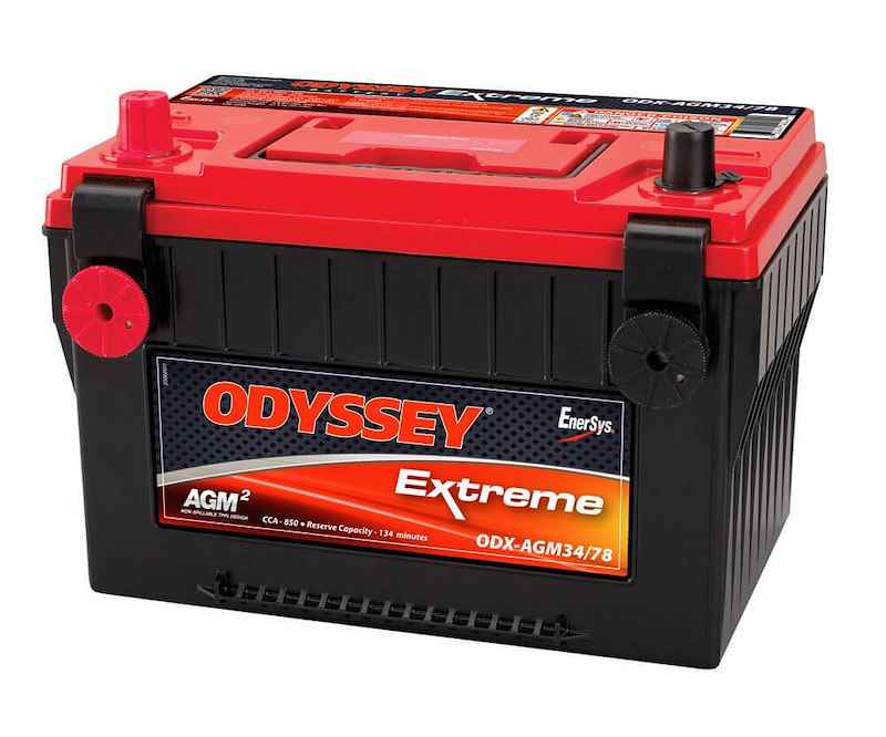 Odyssey Battery ODX-AGM34 78 Odyssey AGM Starting Battery Group 34/78 12V 850 CCA – image 1