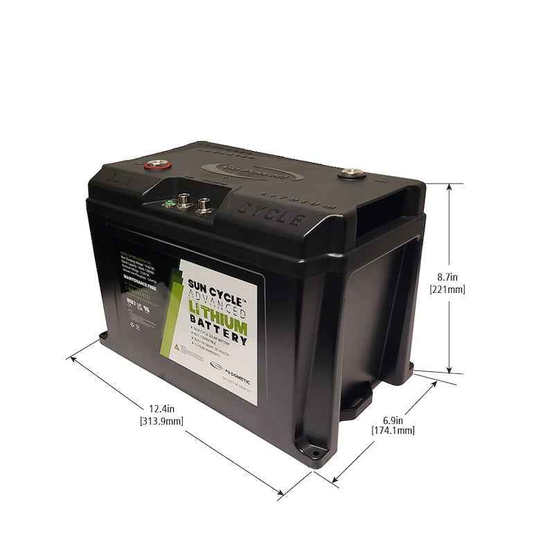 Go Power GP-ADV-LIFEPO4-100 Lithium Battery Group 31 12.8V 100Ah – image 1