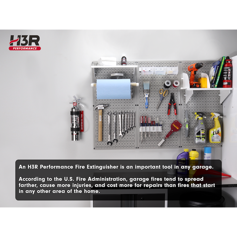 H3R MX100R MAXOUT Fire Extinguisher 1 lb UL Rated 2-B:C Red – image 3
