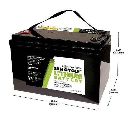Go Power GP-LIFEP04-100 Lithium Battery Group 31 12.8V 100Ah RV Marine Solar – image 1