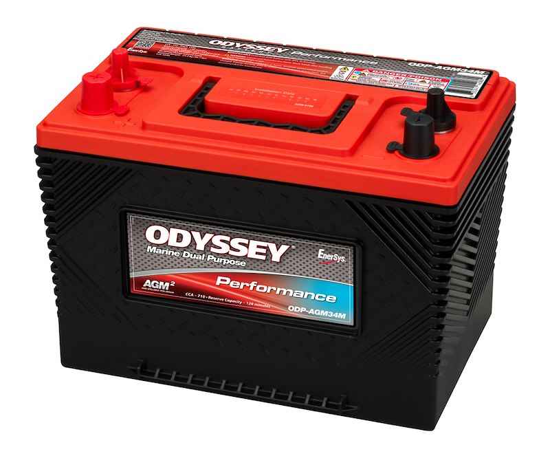 Odyssey Battery ODP-AGM34M Marine AGM Battery Odyssey Group 34 60Ah 710CCA – image 1