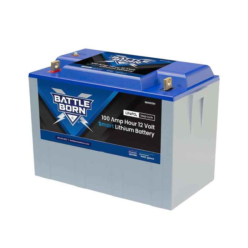 Battle Born Batteries BB10012IH Battle Born Smart Heated Lithium Battery Group 31 12V – image 1