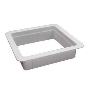 Heng's Industries White 14 x 14-Inch Vent Trim, 1-1/8-Inch Leg – 90090B