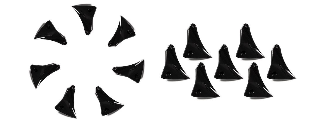 Grid Wheels 1179BLINR Black Wheel Spoke Insert