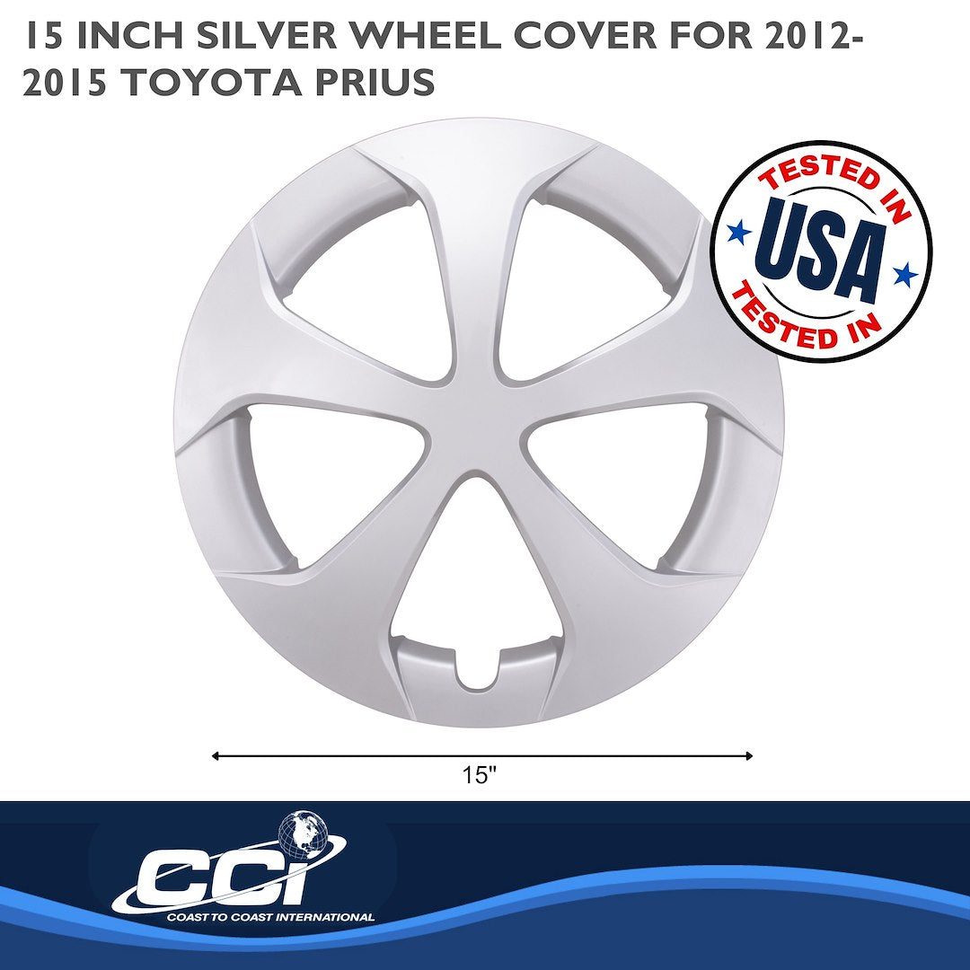Coast To Coast 49815S Prius 15-Inch Five-Spoke Trim Set - image 3