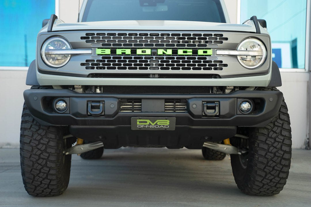 DV8 Offroad LPBR-05 Bronco Capable-Bumper Plate Mount
