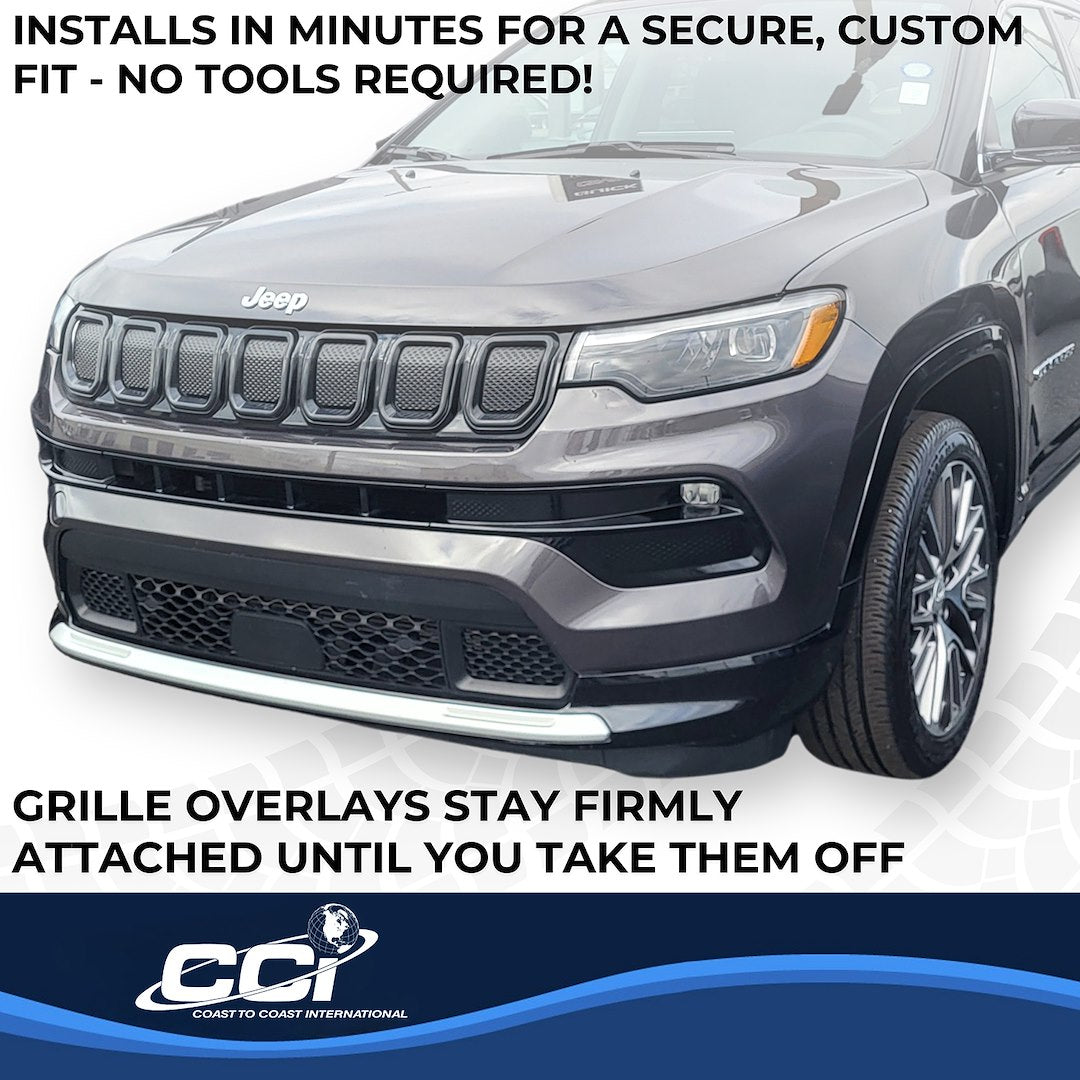 Coast To Coast GI194BLK Gloss Seven-Piece Bar Grille Trim - image 5