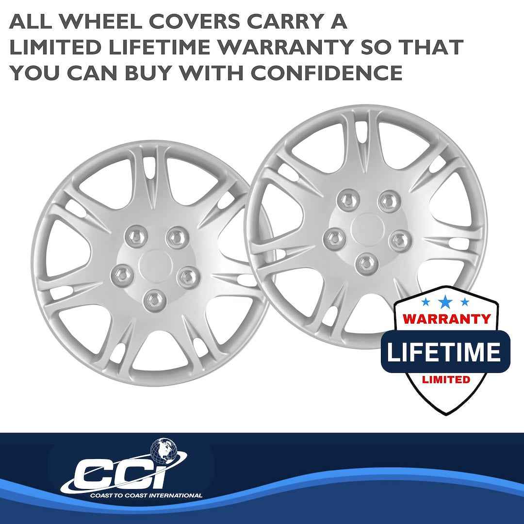 Coast To Coast B881315S Galant 15-Inch Double-Spoke Trim Set