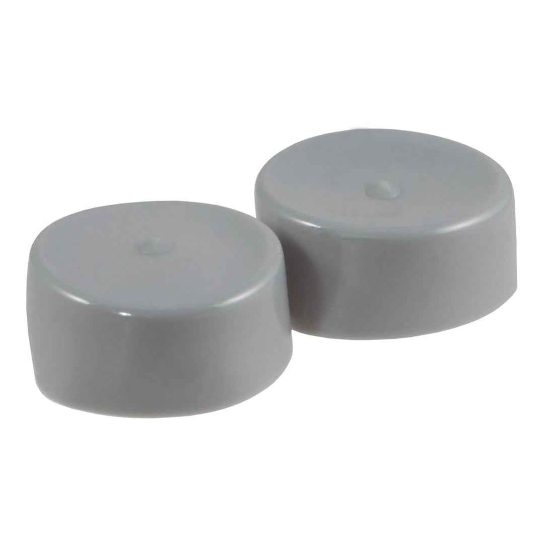 CURT 23198 Gray Dust Covers for 1.98-Inch Bearing Protectors