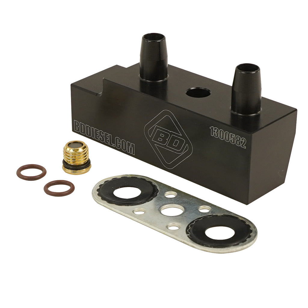 BD Diesel 1061530 6L80 Transmission Cooler Bypass Elimination Kit - image 1