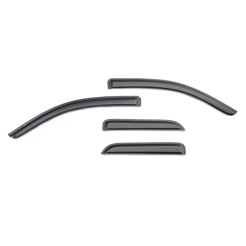 Black Horse Offroad 14-CHSLDC-14 GM Four-Piece Reinforced Acrylic Window Visors - image 1