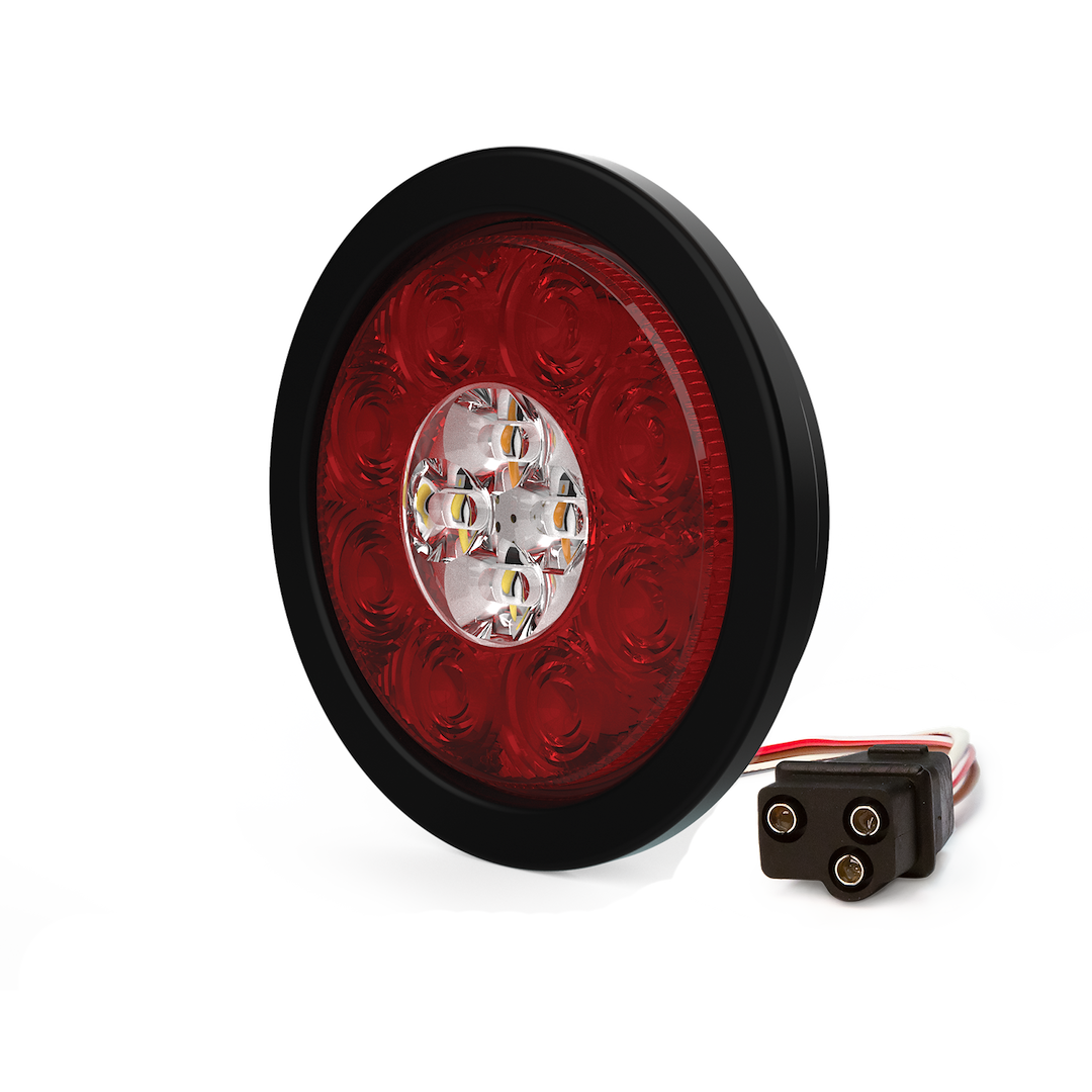 Ecco Elect ED3040AW ED Series Round Directional Warning Unit