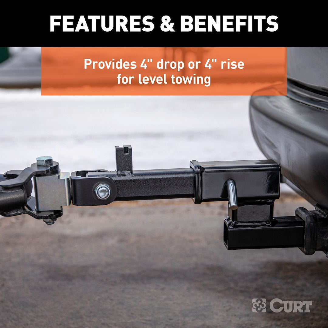 Curt 45798 Trailer Hitch Receiver Tube Adapter - image 4